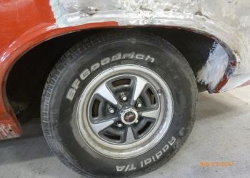 1966 GTO Quarter Damage