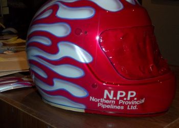 Helmet Custom Paint 