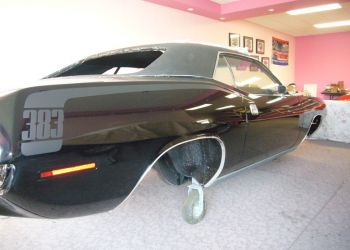 1970 Cuda Black On Black