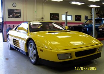 Ferrari Color Change to Yellow