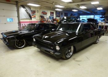 1967 Nova and a 1966 Nova